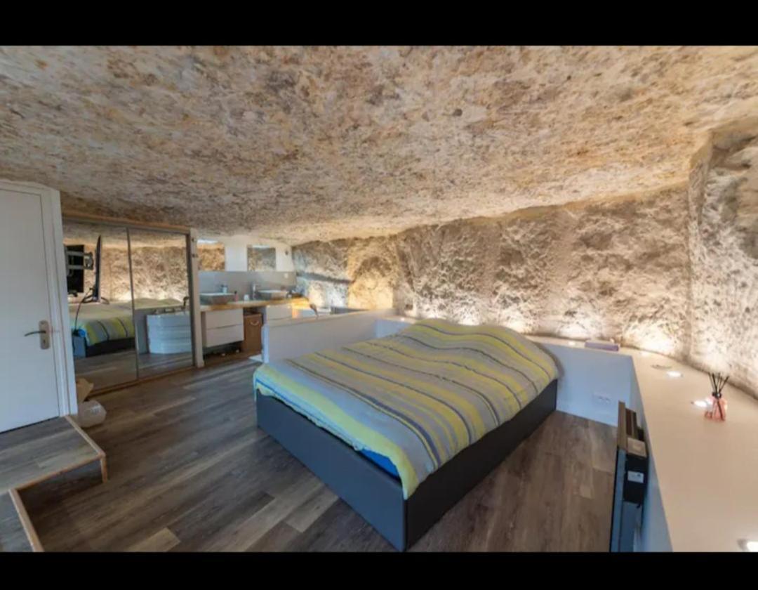 פואטייה Maison Troglodyte מראה חיצוני תמונה